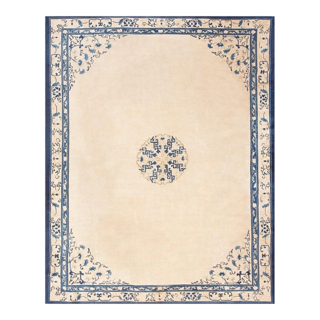 Early 20th Century Chinese Peking Carpet ( 9'2"x 11'6" - 280 x 350 ) For Sale