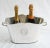 Silver Plated Champagne Bucket For Sale - Image 7 of 7