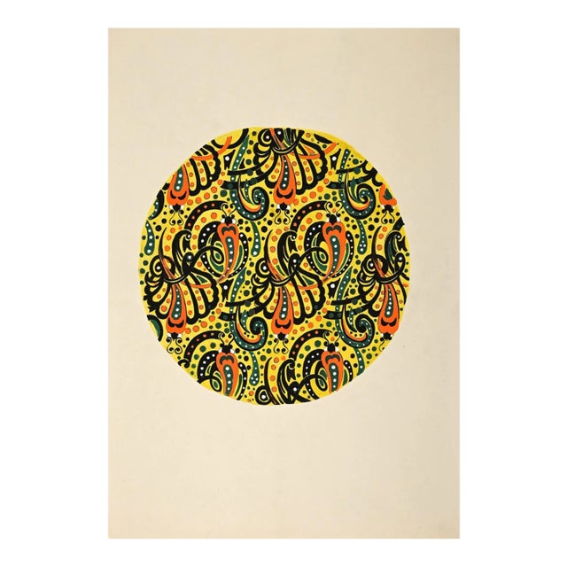 Clement Kons, Composition 6, Painting, 1920s For Sale