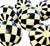 Ebony 19th Century Victorian Horn and Bone Tessellated Carpet Balls - Set of 6 For Sale - Image 8 of 11