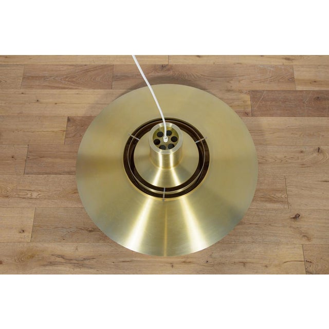 Large Mid-Century Ceiling Lamp Model P700 by Preben Fabricius & Jørgen Kastholm for Nordisk Solar, 1960s For Sale - Image 9 of 16