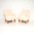 A stylish and extremely comfortable pair of vintage Swedish armchairs. They were recently imported from Sweden, they date...