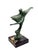 Metal Max Le Verrier, Art Deco Lenvol Sculpture, 1930s, Bronze on Marble Base For Sale - Image 7 of 9