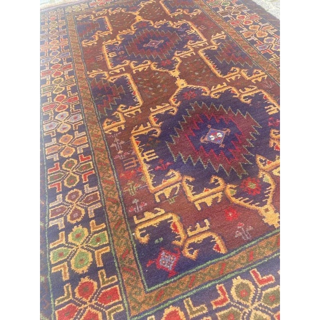 Afghan Belutch Rug For Sale - Image 12 of 15