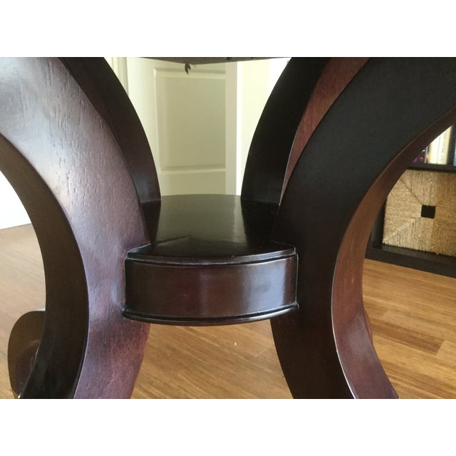 Thomasville Nocturne Round Dining Table & Leaf Chairish