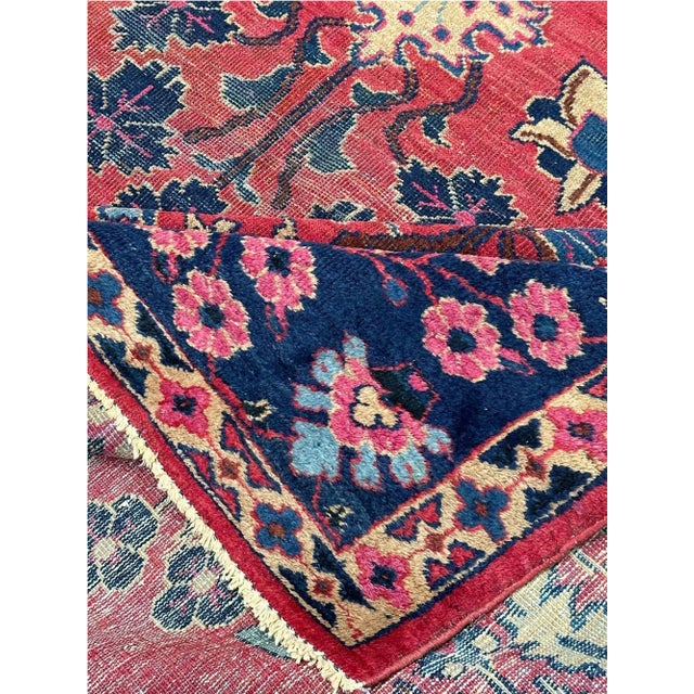 Traditional 1920s Old Lilihan Design Persian Area Rug - 9'0" X 12'0" For Sale - Image 3 of 11