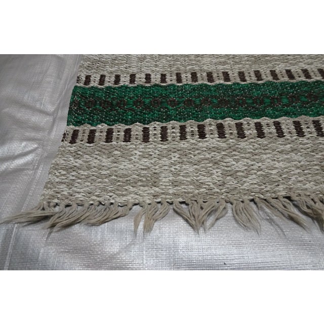 Rag Rug Swedish Mid Century For Sale In Miami - Image 6 of 6