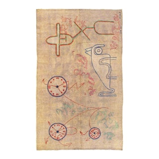 Pasargad DC Fine Hand Knotted Modern Rug For Sale