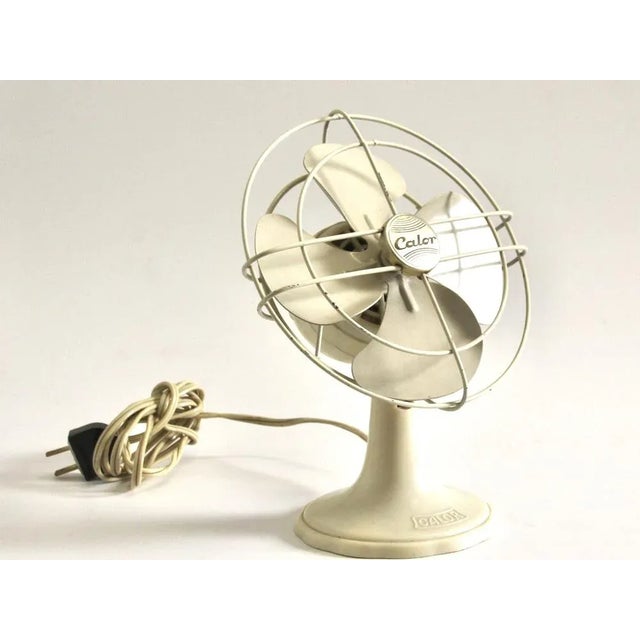 French Art Deco Fan from Calor, 1950s For Sale - Image 6 of 6