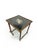 Antique Victorian Metamorphic Mahogany Fire Screen Table with Hand Painted Floral, 1890s For Sale - Image 9 of 11