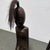 Late 20th Century African Male + Female Figure Carved Sculptures, Pair For Sale - Image 11 of 12