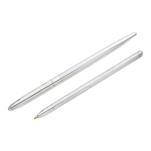1990s Tiffany & Co Estate Pen Set 1 Pen With Missing Cover Silver, 2 Pieces