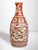 Japanese Rare Antique Japanese Kutani Aka-E Tokkuri — 19th Century Phoenix With Buddhist Seed Syllables and Kintsugi For Sale - Image 3 of 7