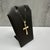 Contemporary Cross Necklace 14kt Yellow Gold 16in 1.5g Spring Ring Clasp New For Sale - Image 3 of 6