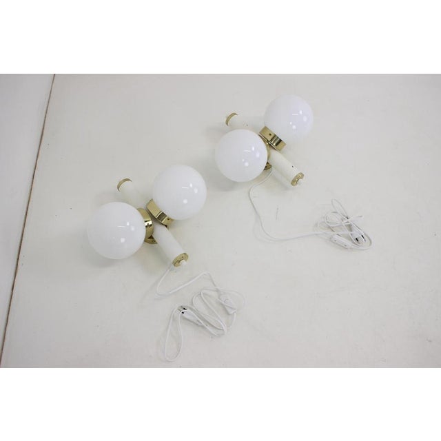 Mid-Century Set of 2 Wall Lamps attributed to Instala Jilove, 1970s, Set of 2 For Sale - Image 6 of 15