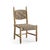Wood Rustic European Rush Seat Side Chair (Sets of 2) For Sale - Image 7 of 12