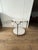 Early 21st Century Bernhardt Morello Faux Marble & Steel Side Table For Sale - Image 5 of 6