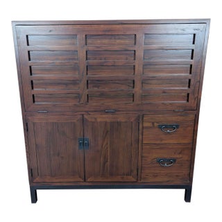 Room & Board by Maria Yee Sukiya Solid Wood Secretary Desk With Storage For Sale