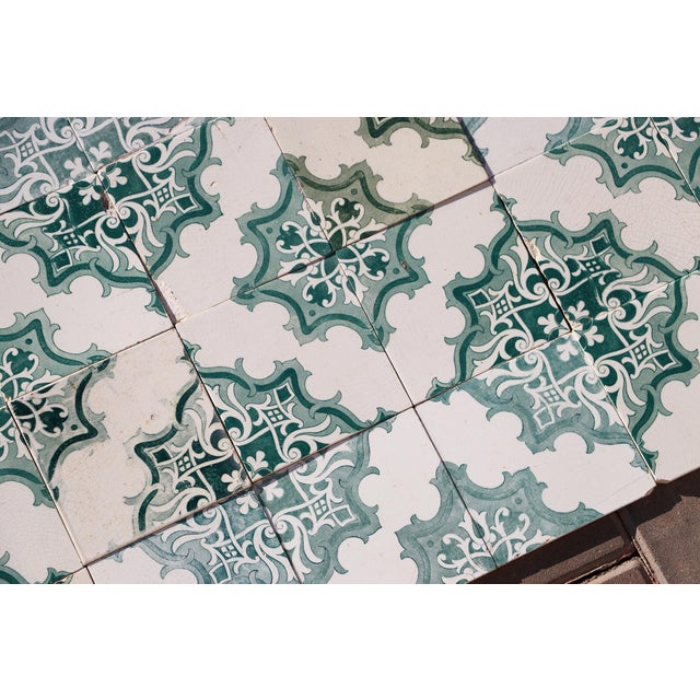Circa: 1920. Country: Portugal. Material: Earthenware, Tin-glazed pottery. Item condition: Some chips and some...