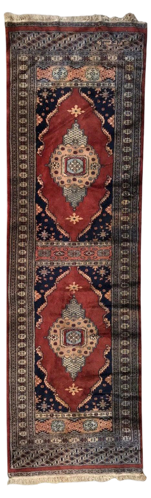 Long Vintage Pakistan Rug, 1980s