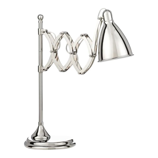 Modern Reeves Metal Desk Lamp For Sale