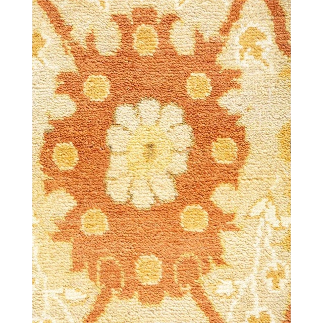 Traditional Mogul, One-of-a-Kind Hand-Knotted Area Rug in Ivory, 8' 4" x 10' 8" For Sale - Image 3 of 8