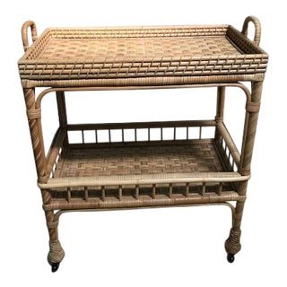 Serena & Lilly South Seas Side Cart For Sale