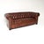 A smart and very well made antique deep buttoned leather Chesterfield sofa. This was made in England, it dates from around...