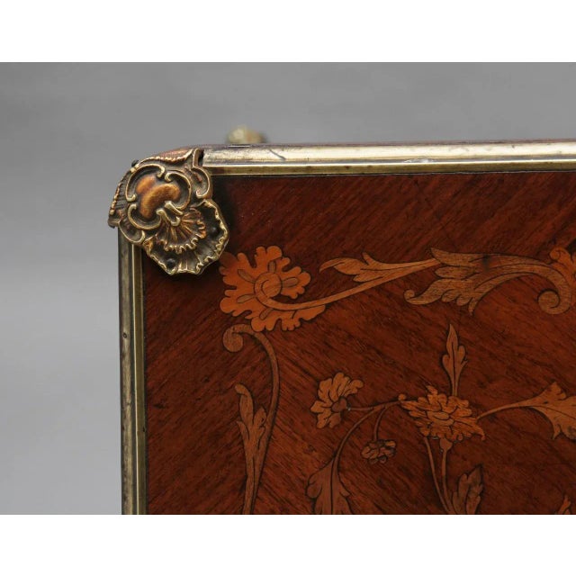 Wood 19th Century Kingwood Card Table For Sale - Image 7 of 16