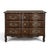 Antique Country French Louis XV Style Solid Oak Commode For Sale - Image 4 of 18