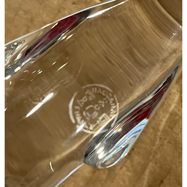 1980s Baccarat Crystal France Playful Dolphins - Set of 3 For Sale - Image 14 of 14