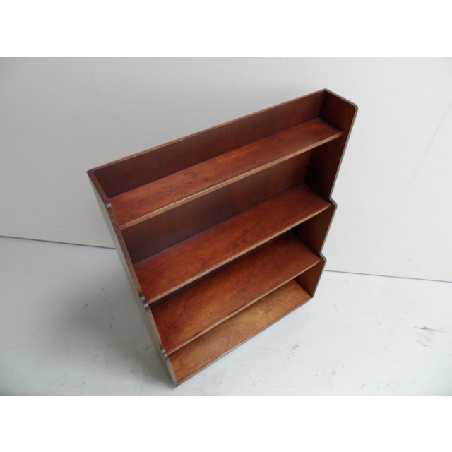 Vintage Open Bookcase in Wood, 1950s For Sale - Image 6 of 11