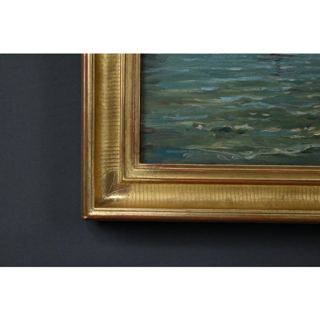 Nicoli, Port Scene, Oil on Canvas, 20th Century, Framed For Sale - Image 7 of 16