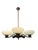 Five Arm Pendant Light by Paaavo Tynell for Oy Taito Ab, 1940s For Sale - Image 15 of 15