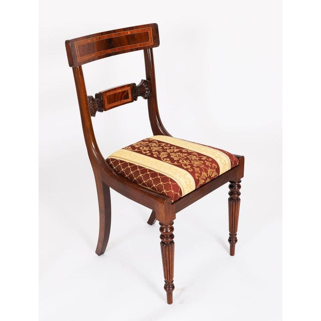 Vintage Regency Revival Dining Table and Chairs by William Tillman, 1980s, Set of 11 For Sale - Image 16 of 18