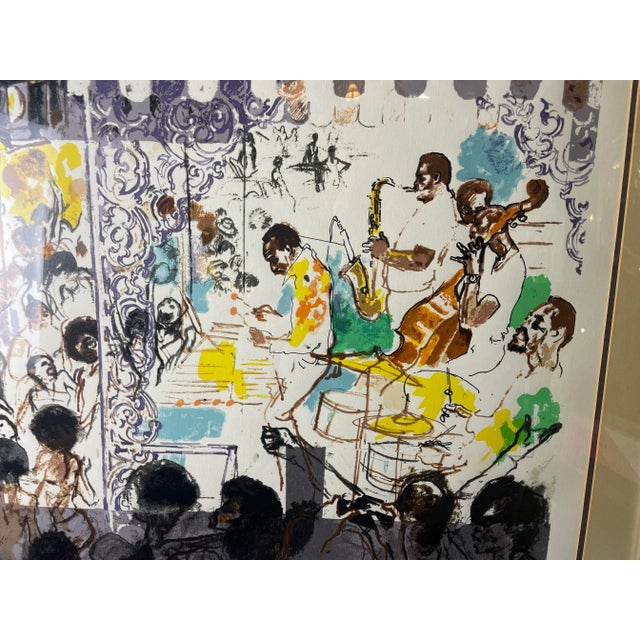 This Leroy Neiman "Harlem Streets" piece is a stunning limited edition print that is hand-signed and numbered. The print...