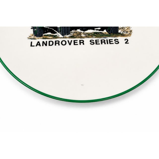 English Vintage Land Rover Series 2 Porcelain Dish Made in England For Sale - Image 3 of 9