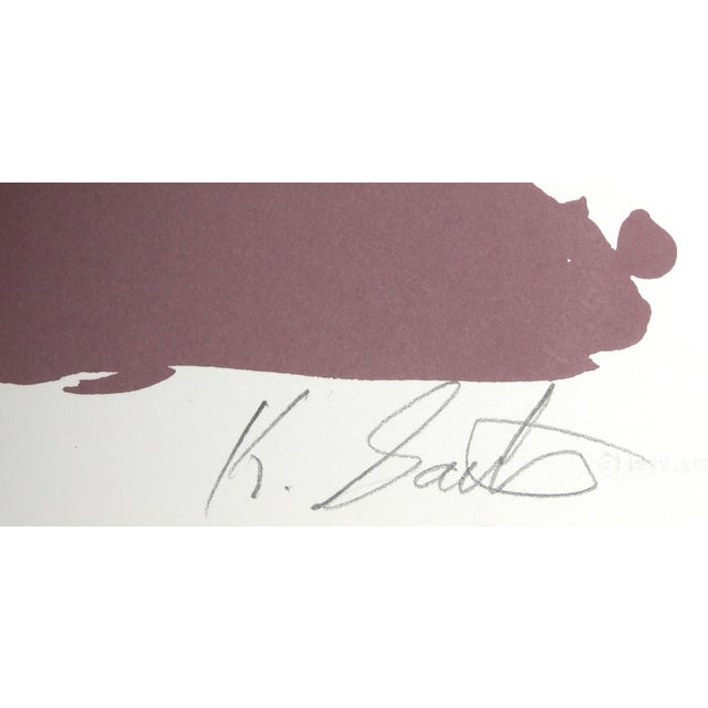 Pink Square by Kikuo Saito, Japanese (1939–2016) Date: circa 1980 Screenprint, signed and numbered in pencil Edition of...