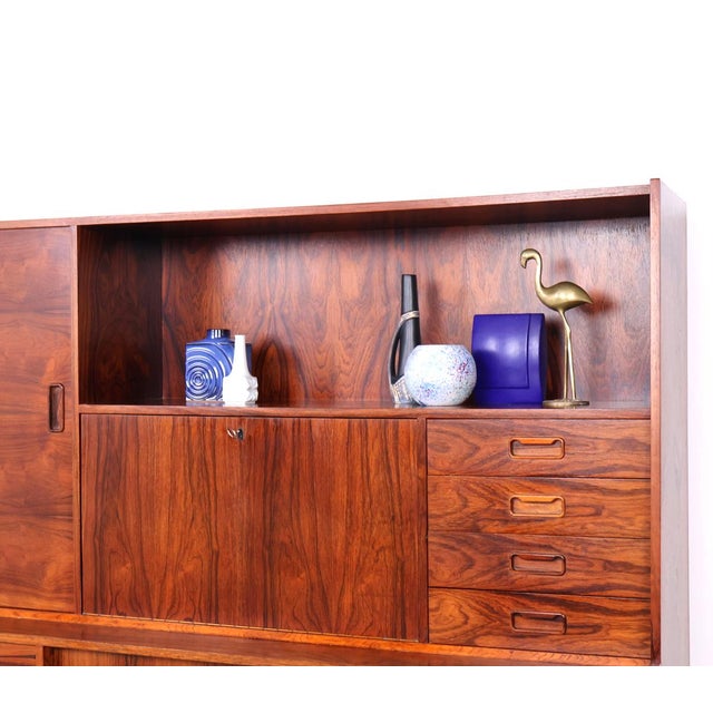 Wood Vintage Dutch Buffet Cabinet with Asymmetrical Layout, 1960s For Sale - Image 7 of 18