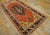 1880s Red Medallion Antique Persian Bijar Rug 3'8" X 7'8" Handknotted Wool Carpet For Sale - Image 4 of 12