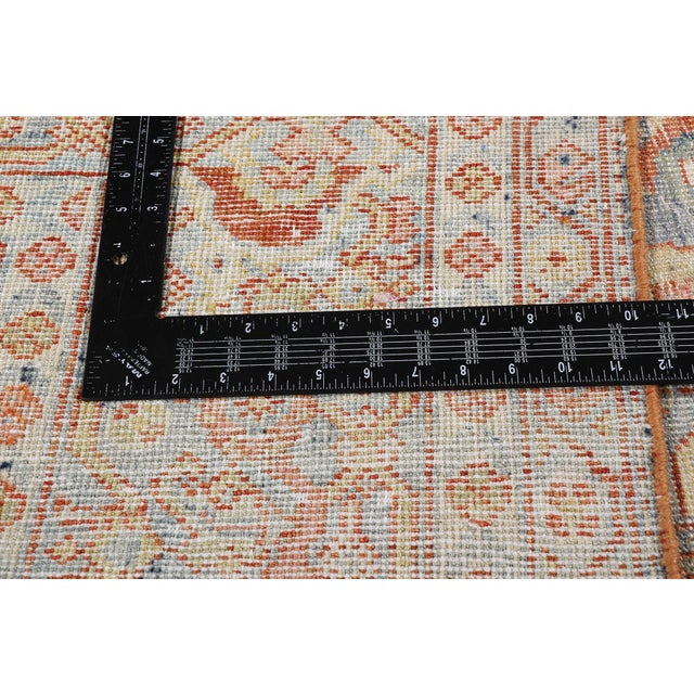 Textile Antique Persian Mahal Rug, 08'00 X 12'07 For Sale - Image 7 of 10