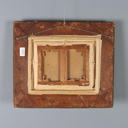 View of the Countryside with a Bell Tower, Oil on Canvas For Sale - Image 8 of 9