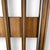 Mid-Century Modern Walnut Veneer King Headboard With Chrome Trim For Sale - Image 15 of 18