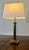 Brass Table Lamp with Central Column, 1970 For Sale - Image 3 of 8