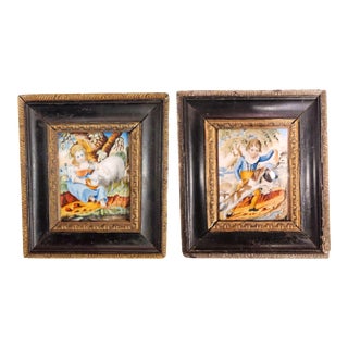 Japanese Woodblock Botanical Print of Three Dstinct Varieties of Dahlia by Tanigami Kōnon For Sale