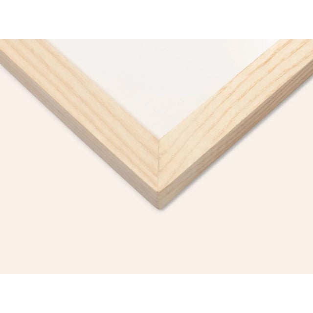 Beige Flower in the Dark, Watercolor on Paper, Framed For Sale - Image 8 of 10