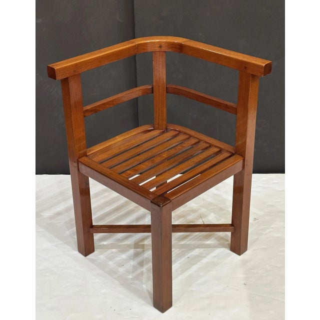 Brown Heal's Card or Games Table and Chairs Set From England, c.1930 For Sale - Image 8 of 12