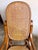 Beige Vintage Rocking Chair in Bent Beech and Vienna Straw in the style of Thonet, 1970s For Sale - Image 8 of 18