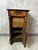 Empire Marble Wooden Bedside Table For Sale - Image 9 of 11
