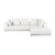 Granada Corner Sofa in Cream Leather from La Nuova Casa For Sale - Image 14 of 15